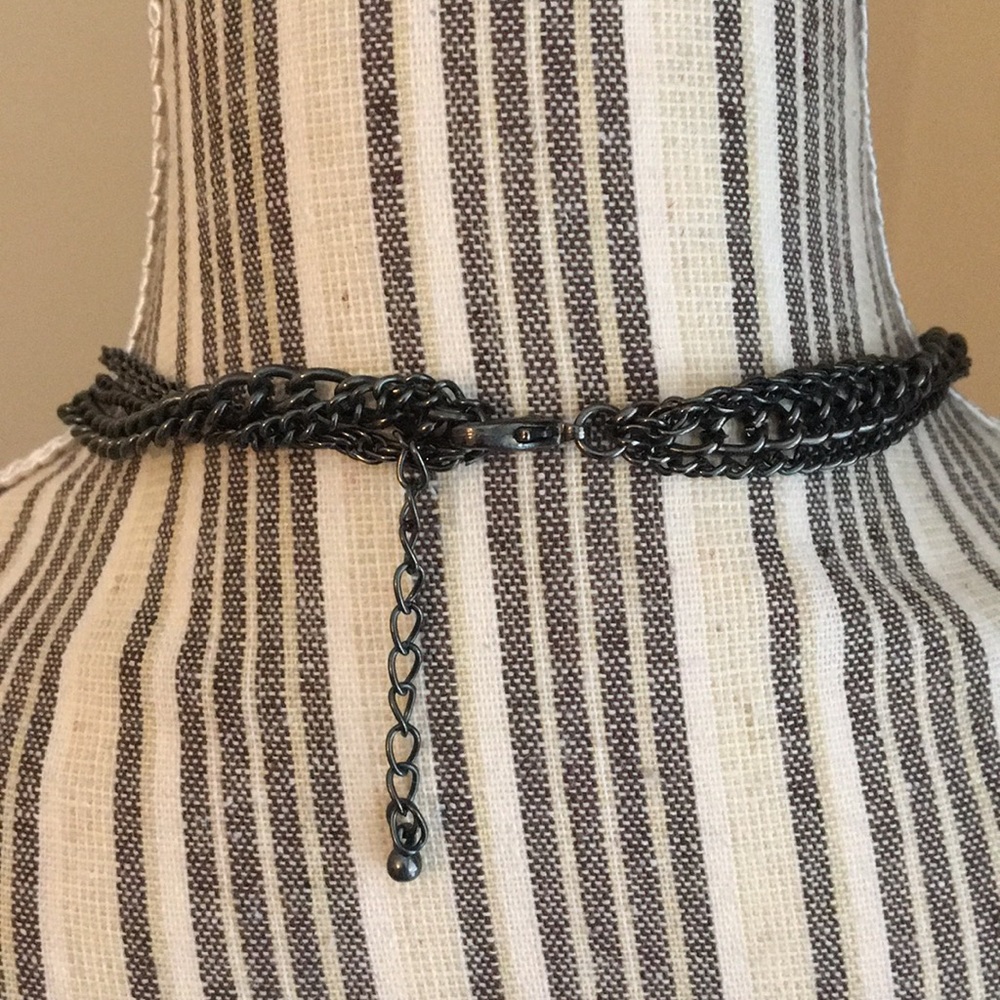 Large Statement Piece Gem Necklace - image 3